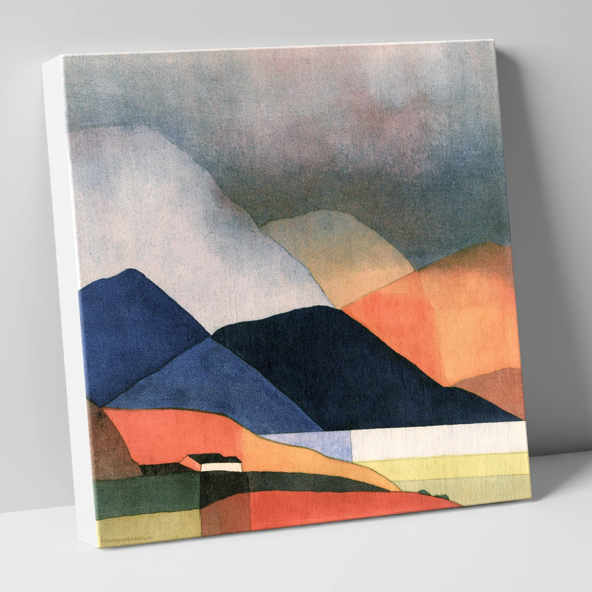 Storm Clouds Over Indigo Fells lake district sky canvas wall art