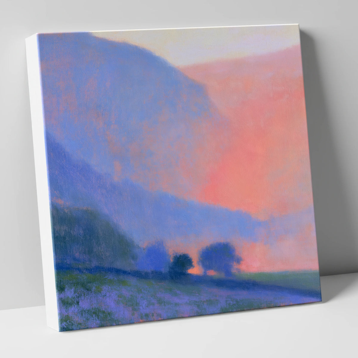 Post-Rain Glow Over the Fells lake district sky canvas wall art