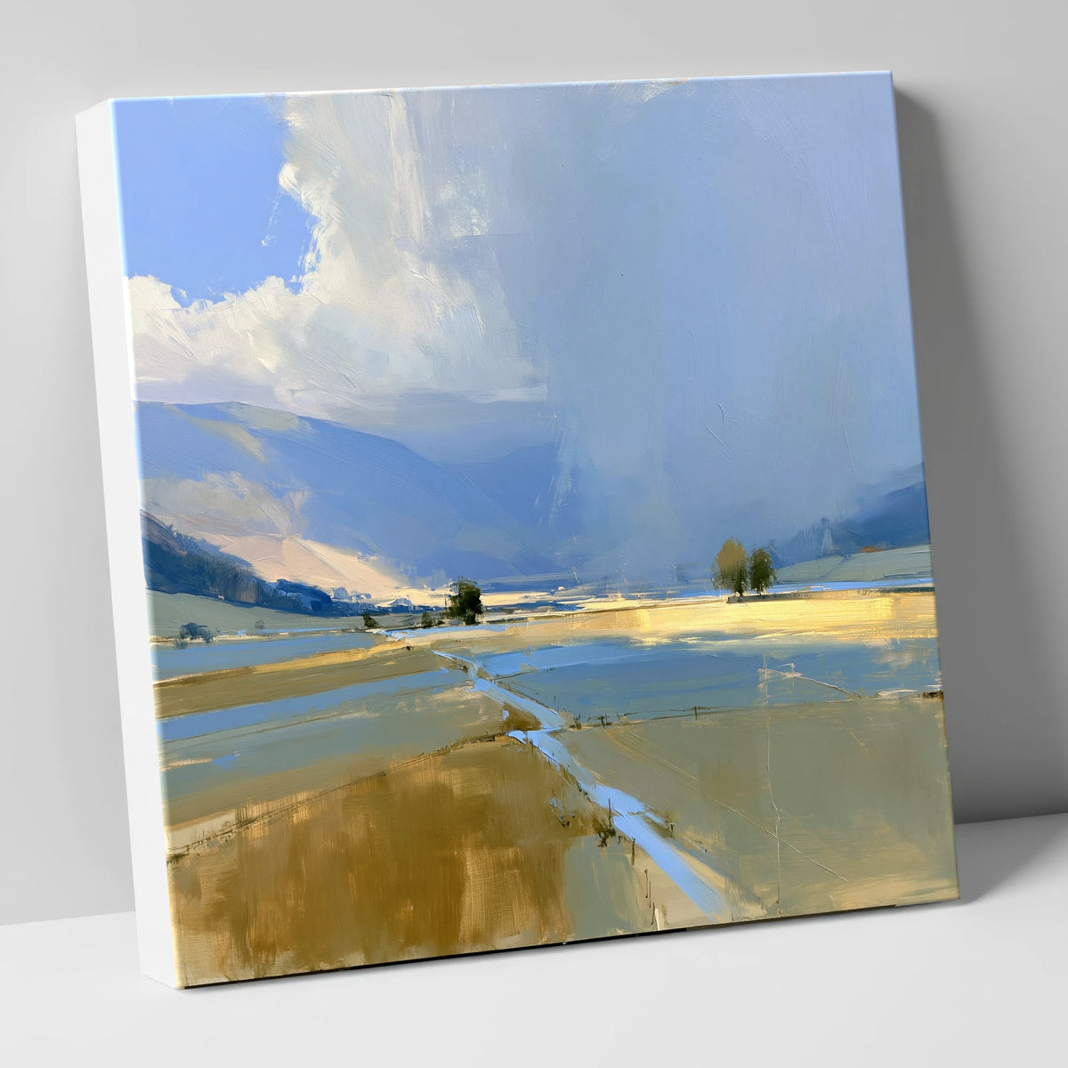 Storm Clouds Over Valley Fells lake district sky canvas wall art