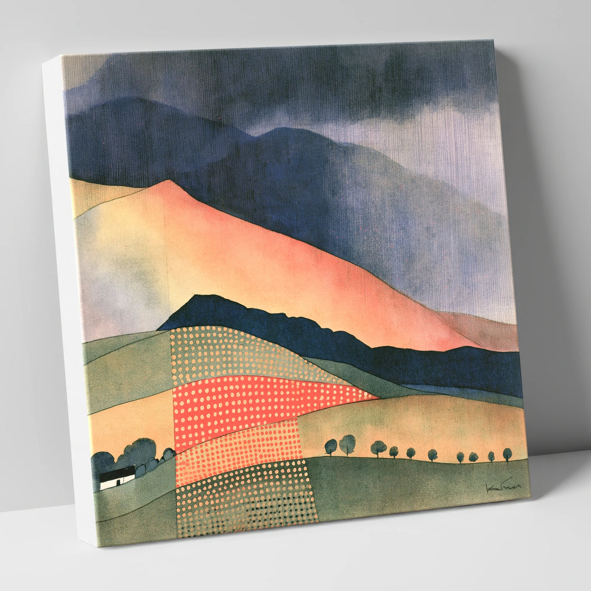 Radiant Fells After the Rain lake district sky canvas wall art