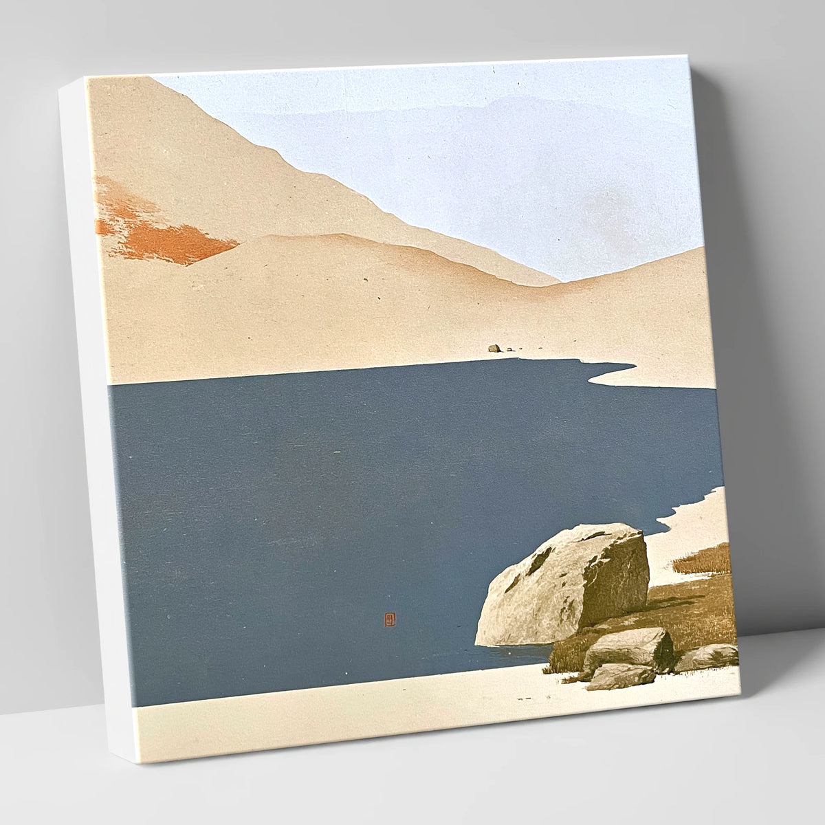 Slate Waters of Easedale Tarn lake district lake canvas wall art