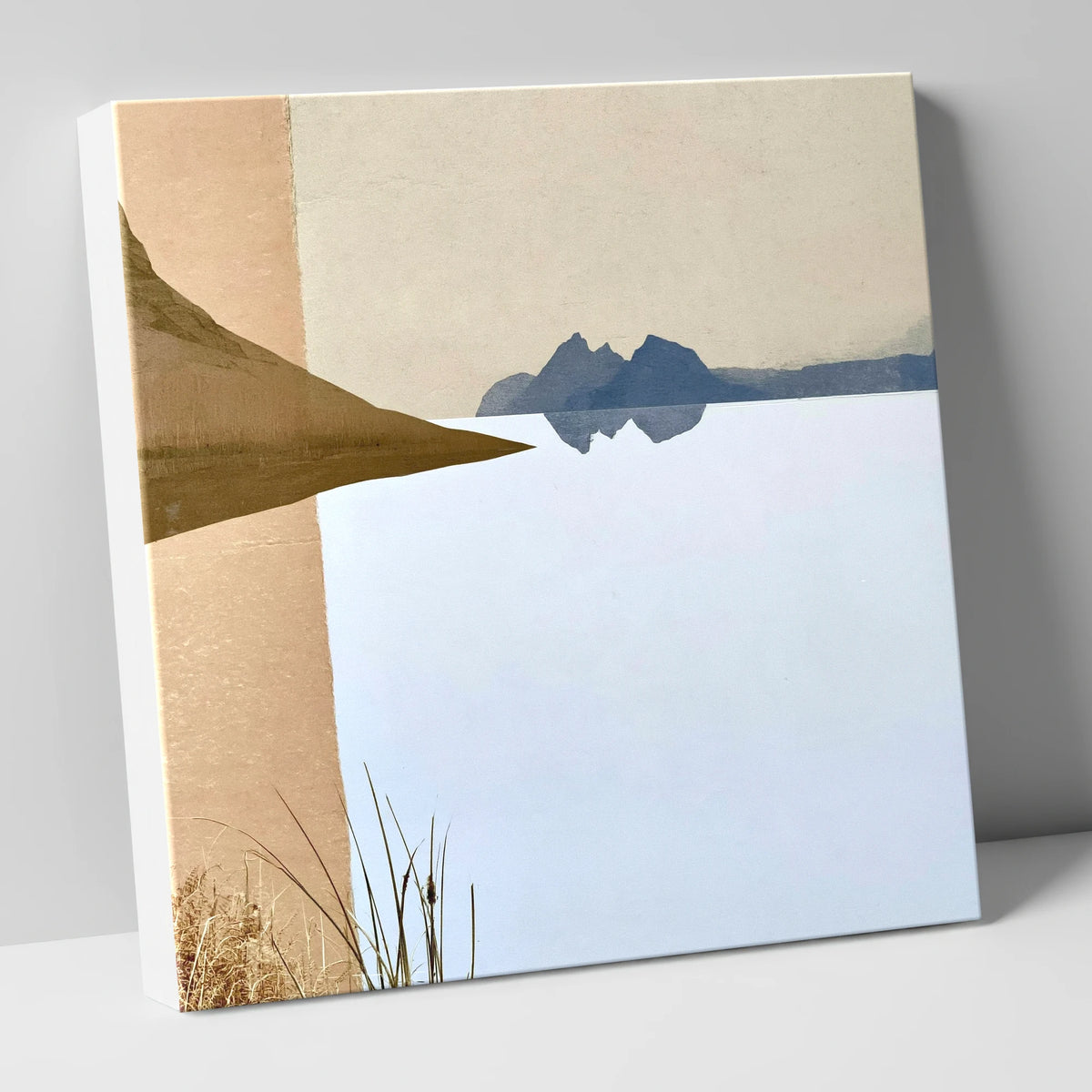 Slate Blue Loweswater Reflections lake district lake canvas wall art