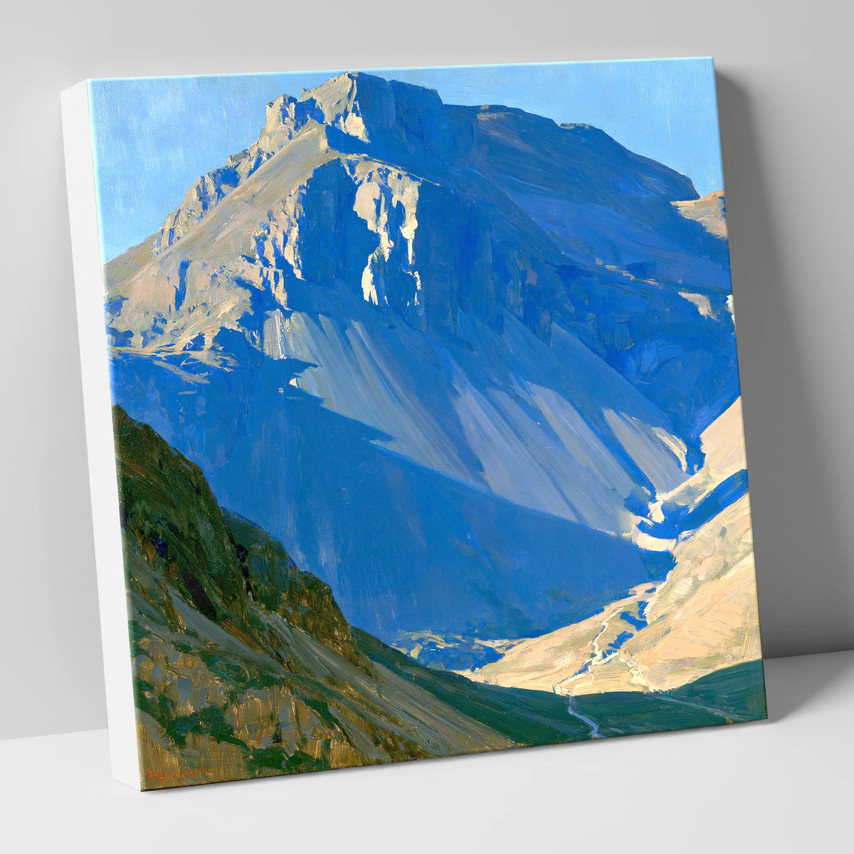 Great Gable Cobalt Shadows lake district fell canvas wall art
