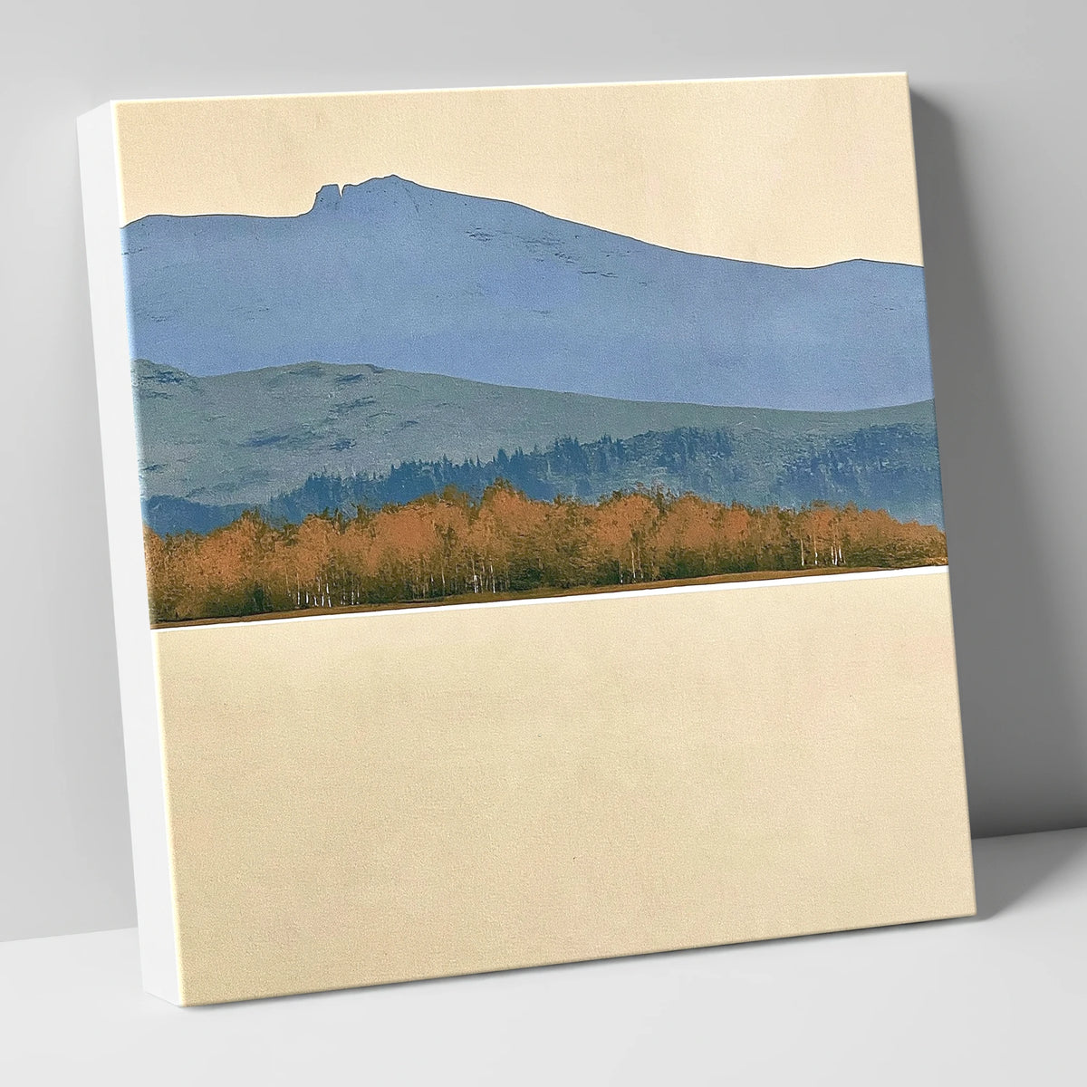 Windermere Autumn Woodland and Slate Fells lake district lake canvas wall art