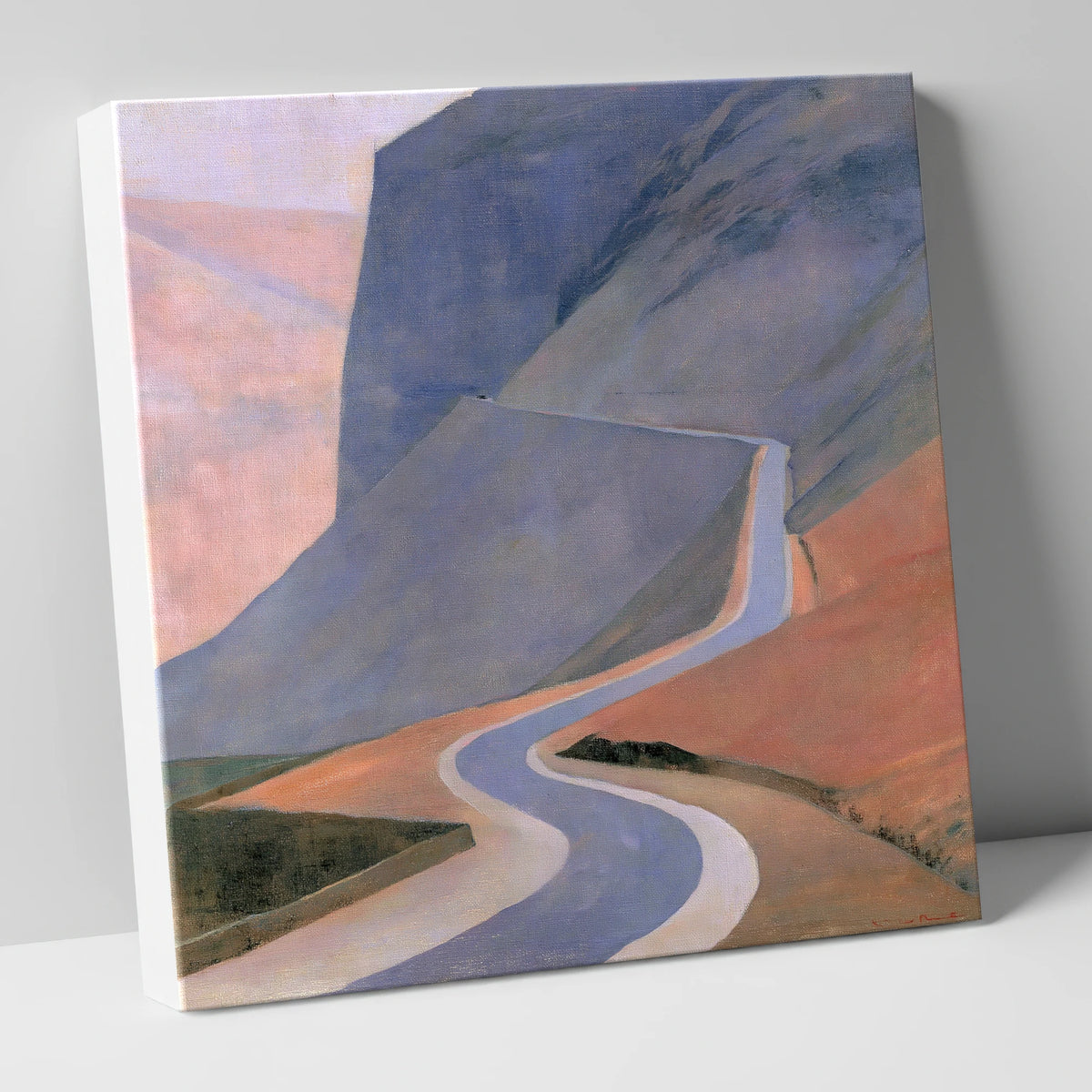 Sweeping Fell Road at Dusk lake district valley canvas wall art