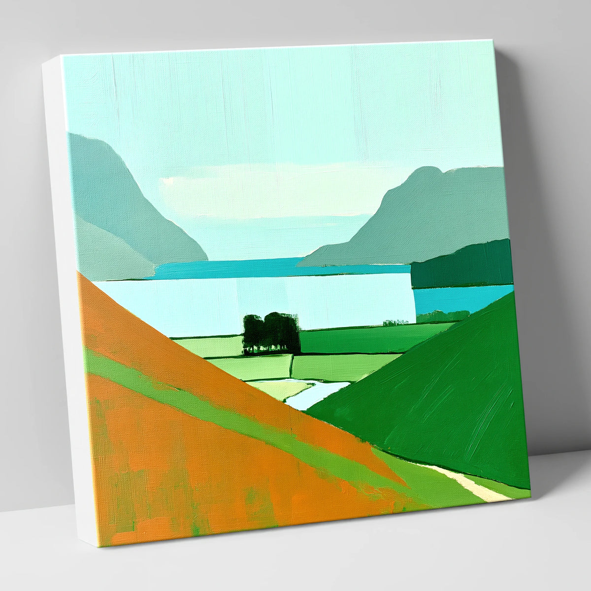 Bright Day Above Buttermere buttermere wall art canvas wall art