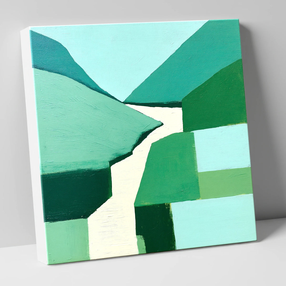 Abstract Sour Milk Gill Waterfall lake district waterfall canvas wall art