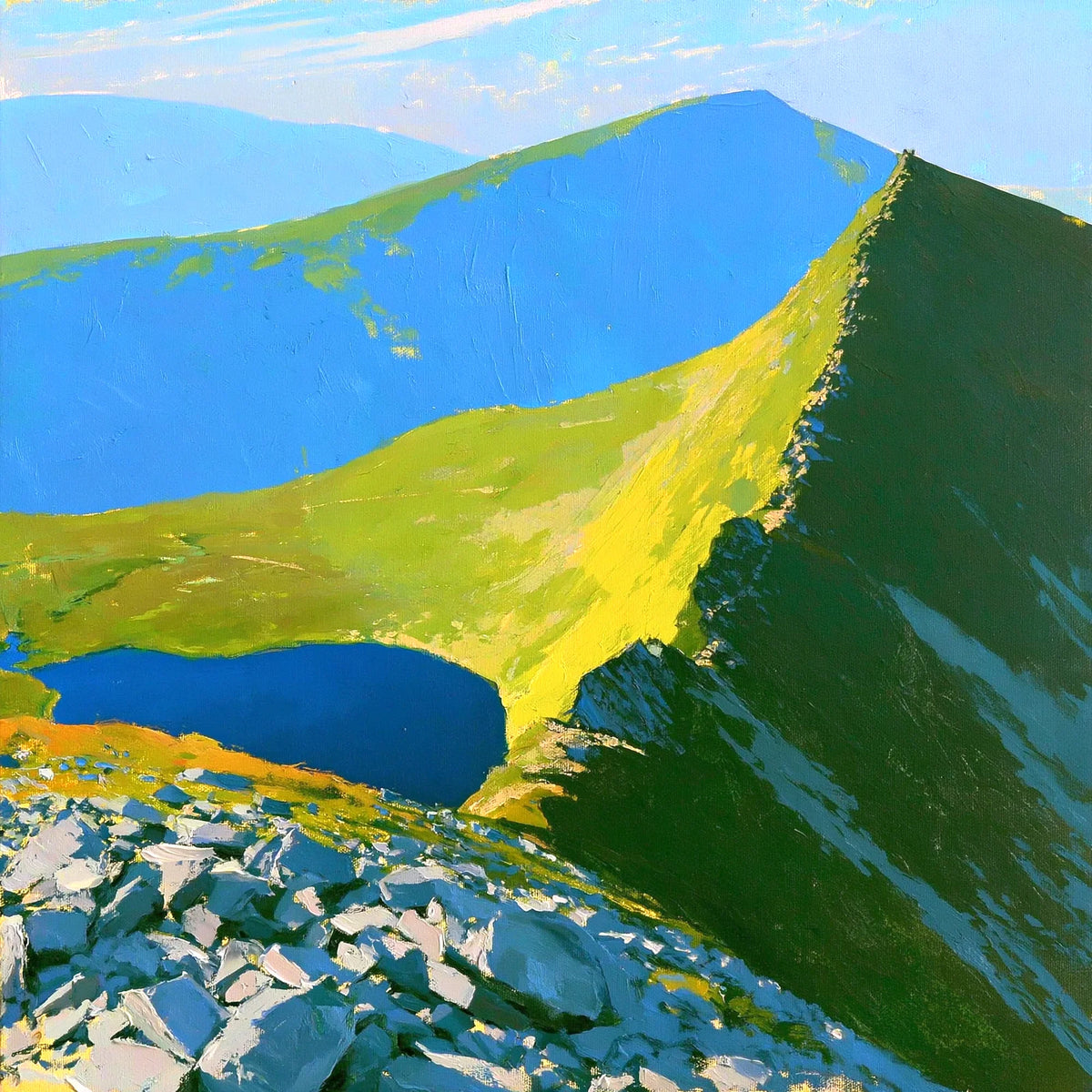 Striding Edge Wall Art
