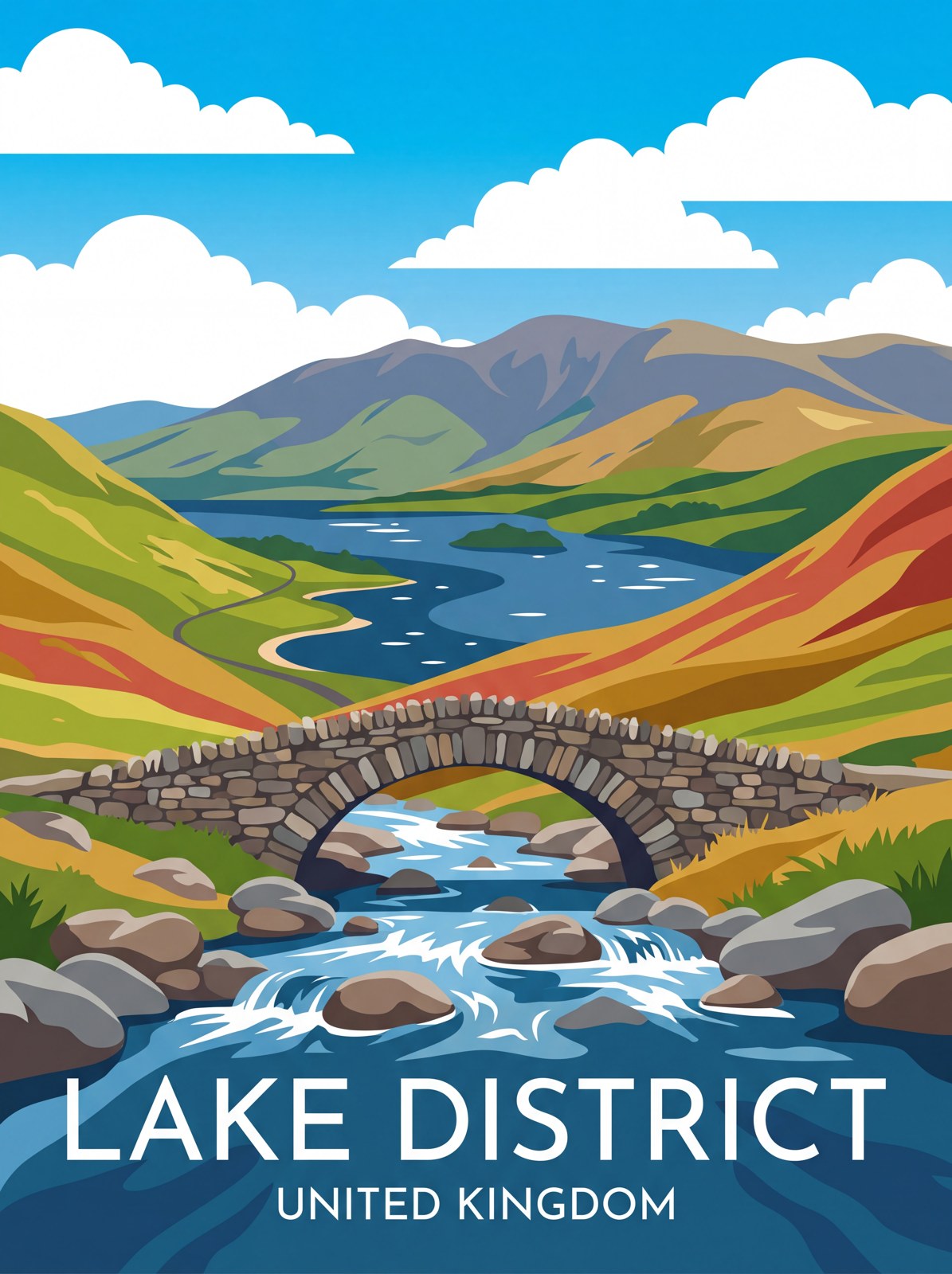 Ashness Bridge Wall Art