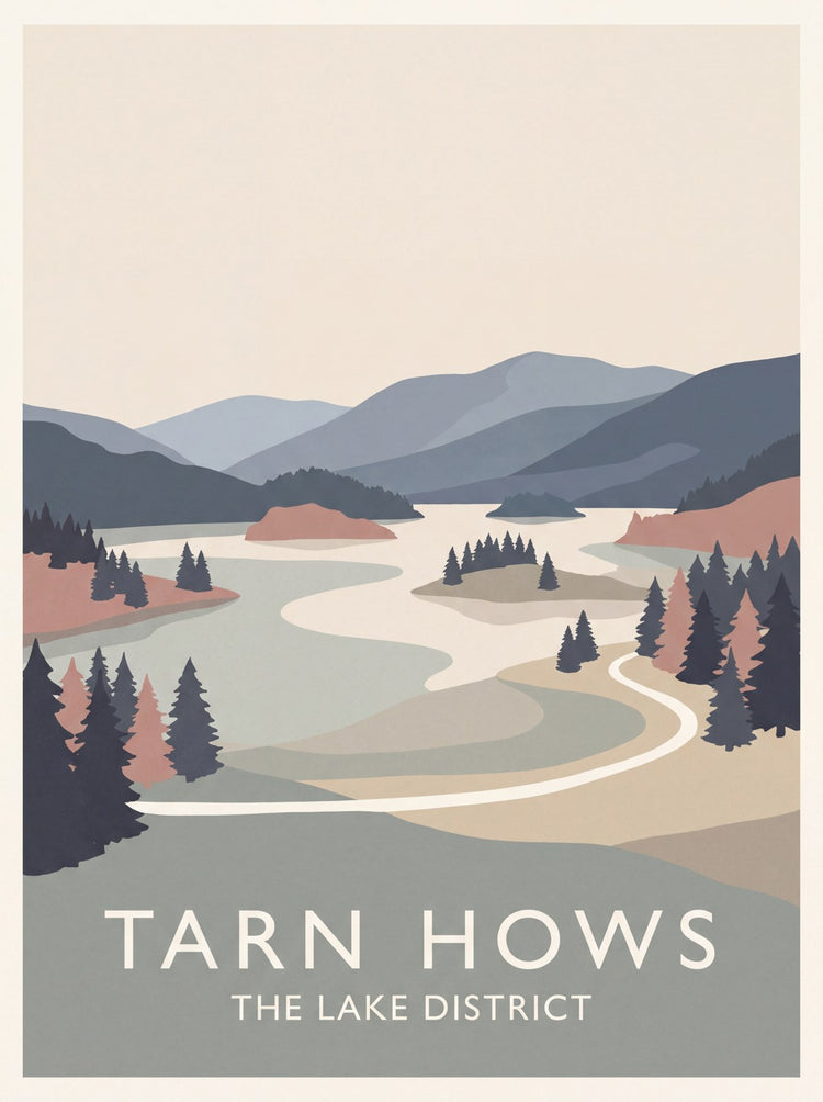Tarn Hows Wall Art