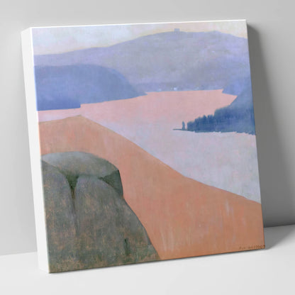 Pastel Ullswater from Gowbarrow Fell lake district lake canvas wall art