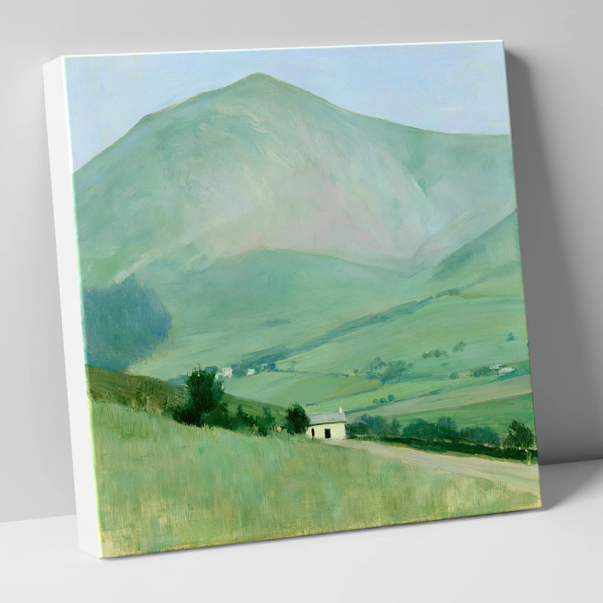 Blencathra Over the White Cottage lake district fell canvas wall art