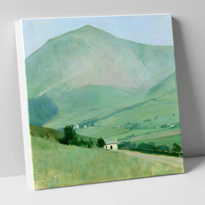 Blencathra Over the White Cottage lake district fell canvas wall art