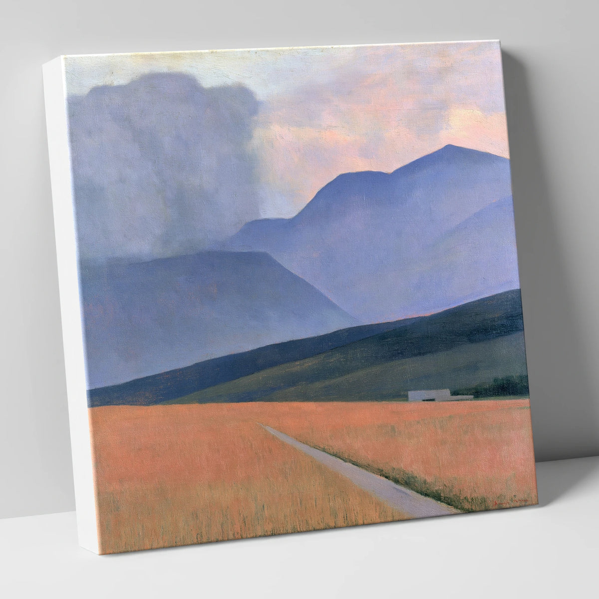Storm Clouds Over Lavender Fells lake district sky canvas wall art