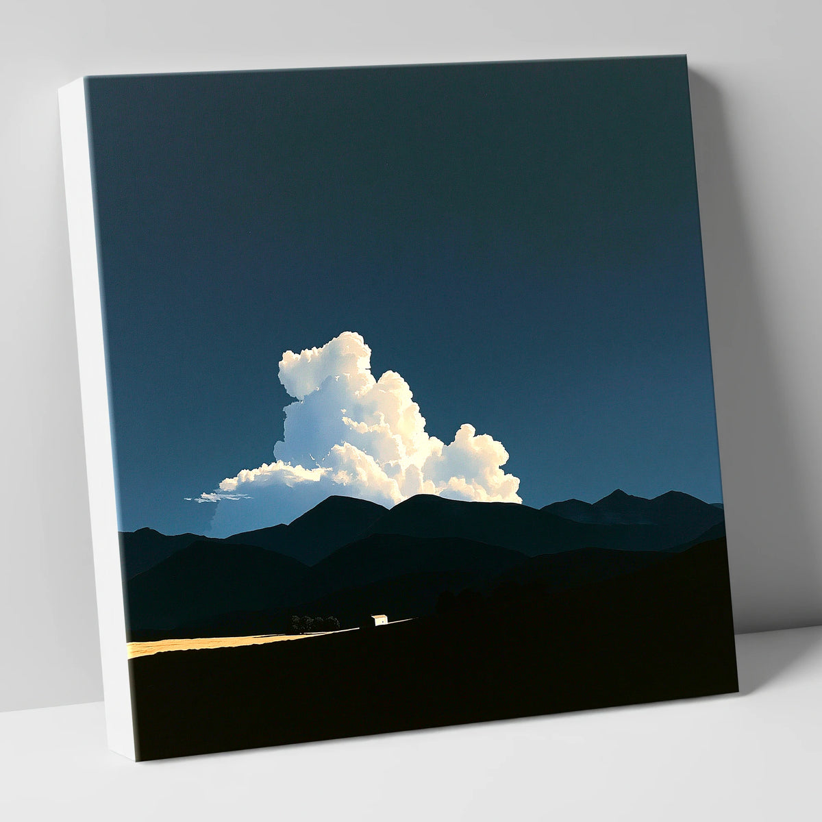 Storm Clouds Over Dark Fells lake district sky canvas wall art