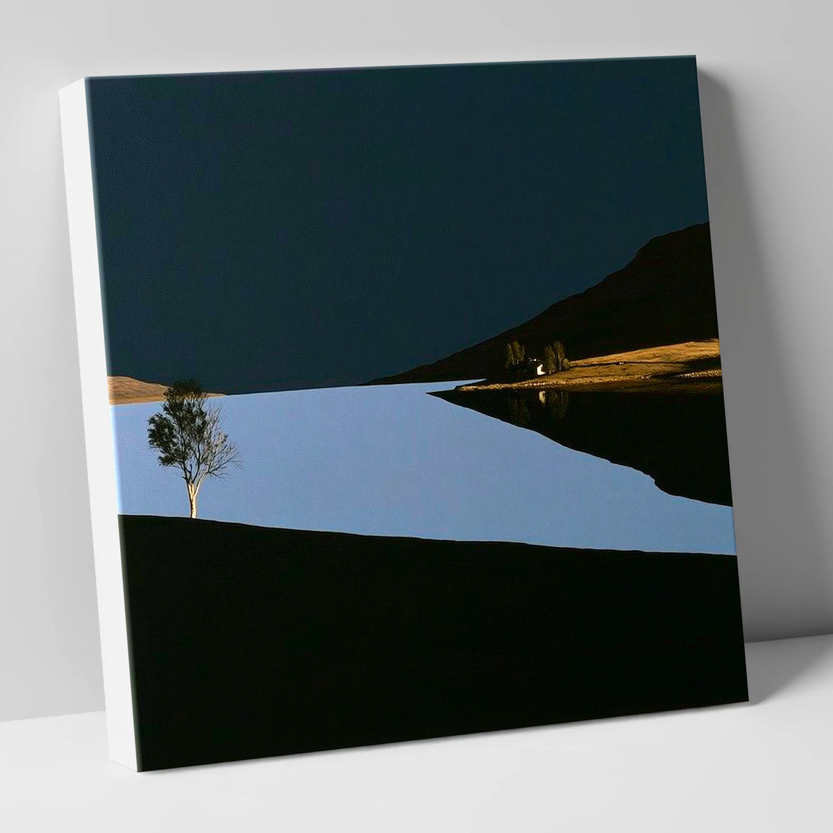 Dark Sky Lake District Sunset lake district lake canvas wall art