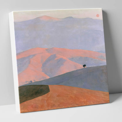 Pastel Fells in Evening Light lake district sky canvas wall art