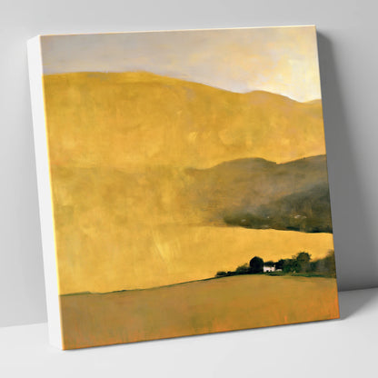 Radiant Golden Fells at Evening lake district sky canvas wall art