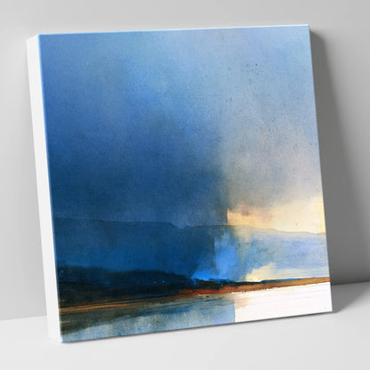 Indigo Storm Over the Fells lake district sky canvas wall art