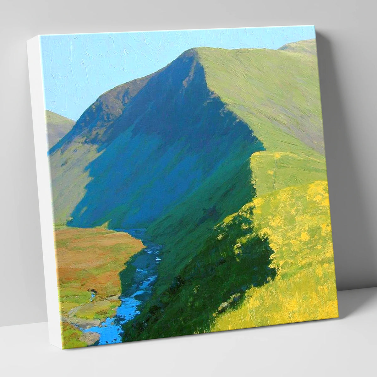 Vivid Light on Froswick Ridge lake district fell canvas wall art