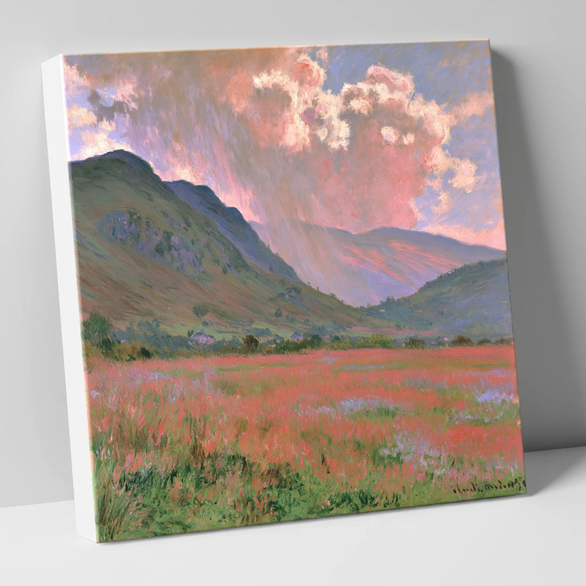 Radiant Storm Clouds Over Fells lake district sky canvas wall art
