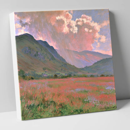 Radiant Storm Clouds Over Fells lake district sky canvas wall art