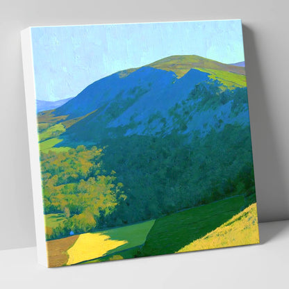 Sale Fell in Bold Light lake district fell canvas wall art
