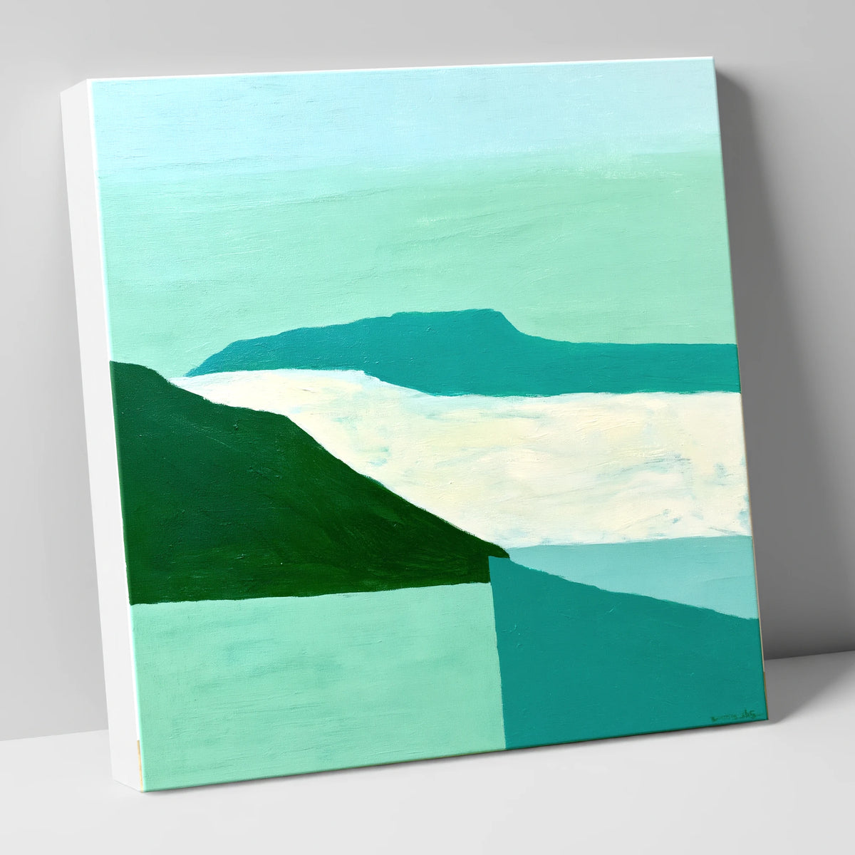 Modern Helvellyn Cloud Inversion lake district sky canvas wall art
