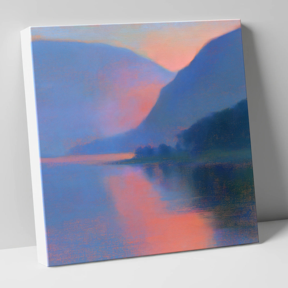Twilight Lake and Indigo Fells lake district lake canvas wall art