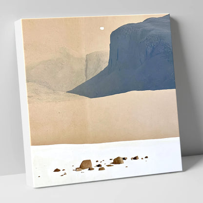 Scafell Pike Above White Plateau lake district fell canvas wall art