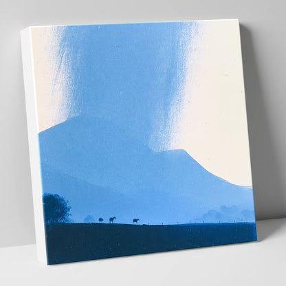 Storm Clouds Over Blue Fells lake district sky canvas wall art