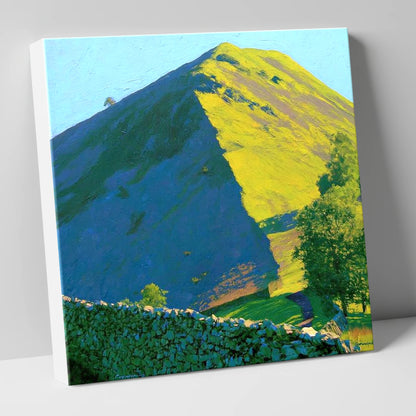 Hartsop Dodd in Vibrant Light lake district fell canvas wall art