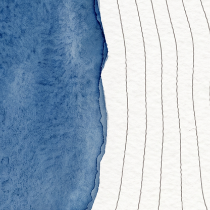 Grisedale Tarn map poster close-up: the watercolour lake and the pen-drawn contour lines