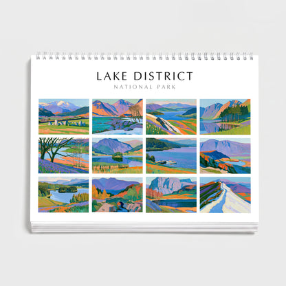 Marshall Davies 2027 wall calendar cover — all twelve monthly paintings