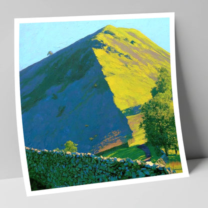 Hartsop Dodd in Vibrant Light lake district fell art print