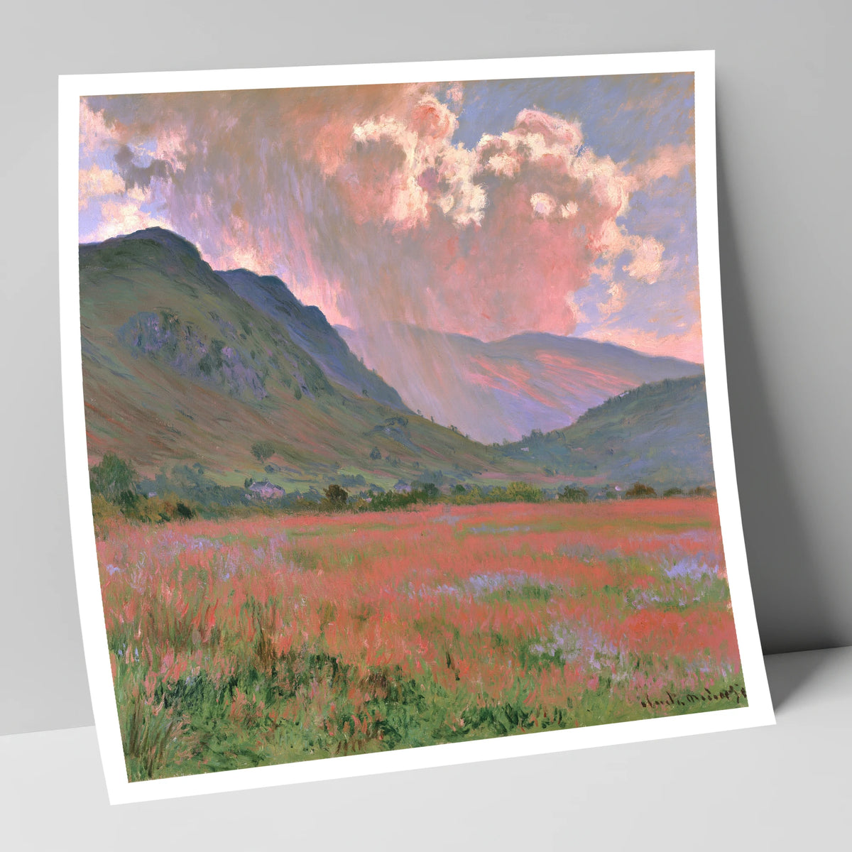 Radiant Storm Clouds Over Fells lake district sky art print