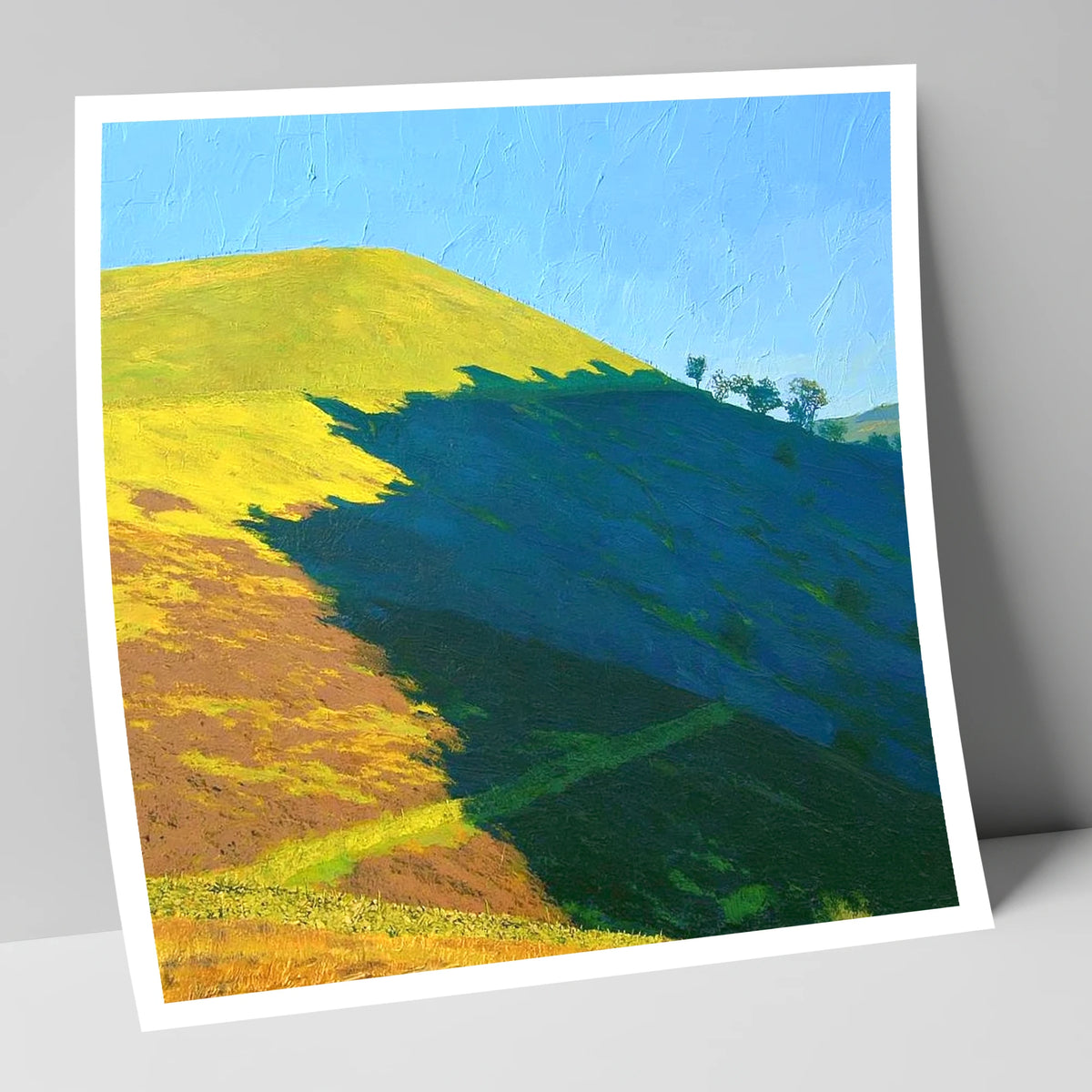 Sunlight and Shadow on Fellbarrow lake district fell art print