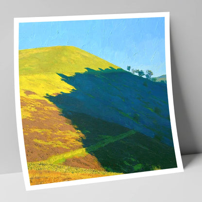 Sunlight and Shadow on Fellbarrow lake district fell art print