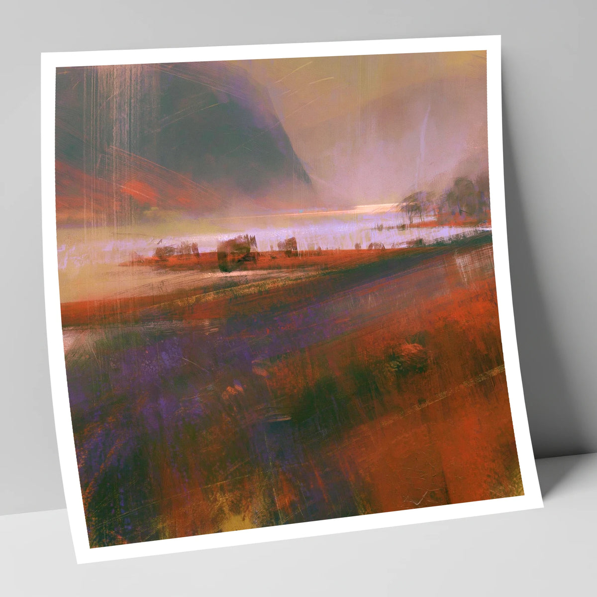 Autumn Light on Ullswater lake district lake art print