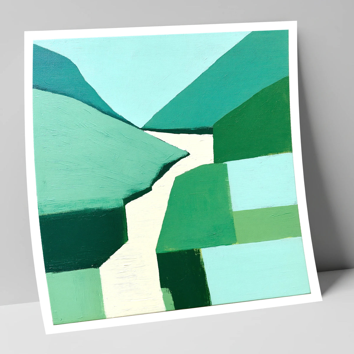 Abstract Sour Milk Gill Waterfall lake district waterfall art print