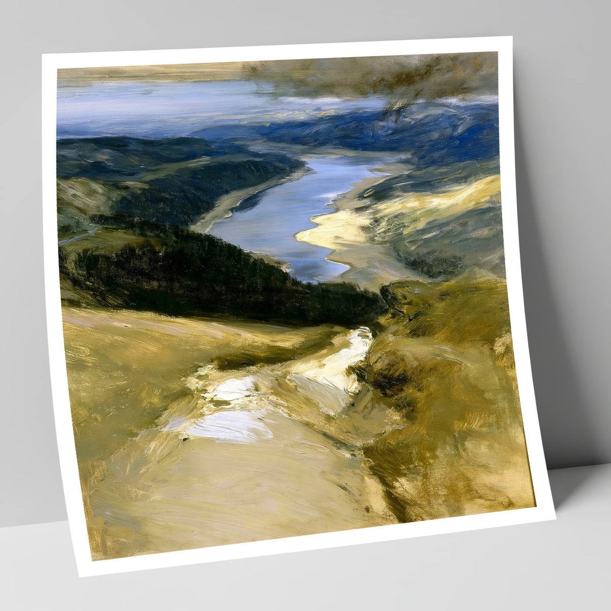 Thirlmere From The Helvellyn Path lake district lake art print