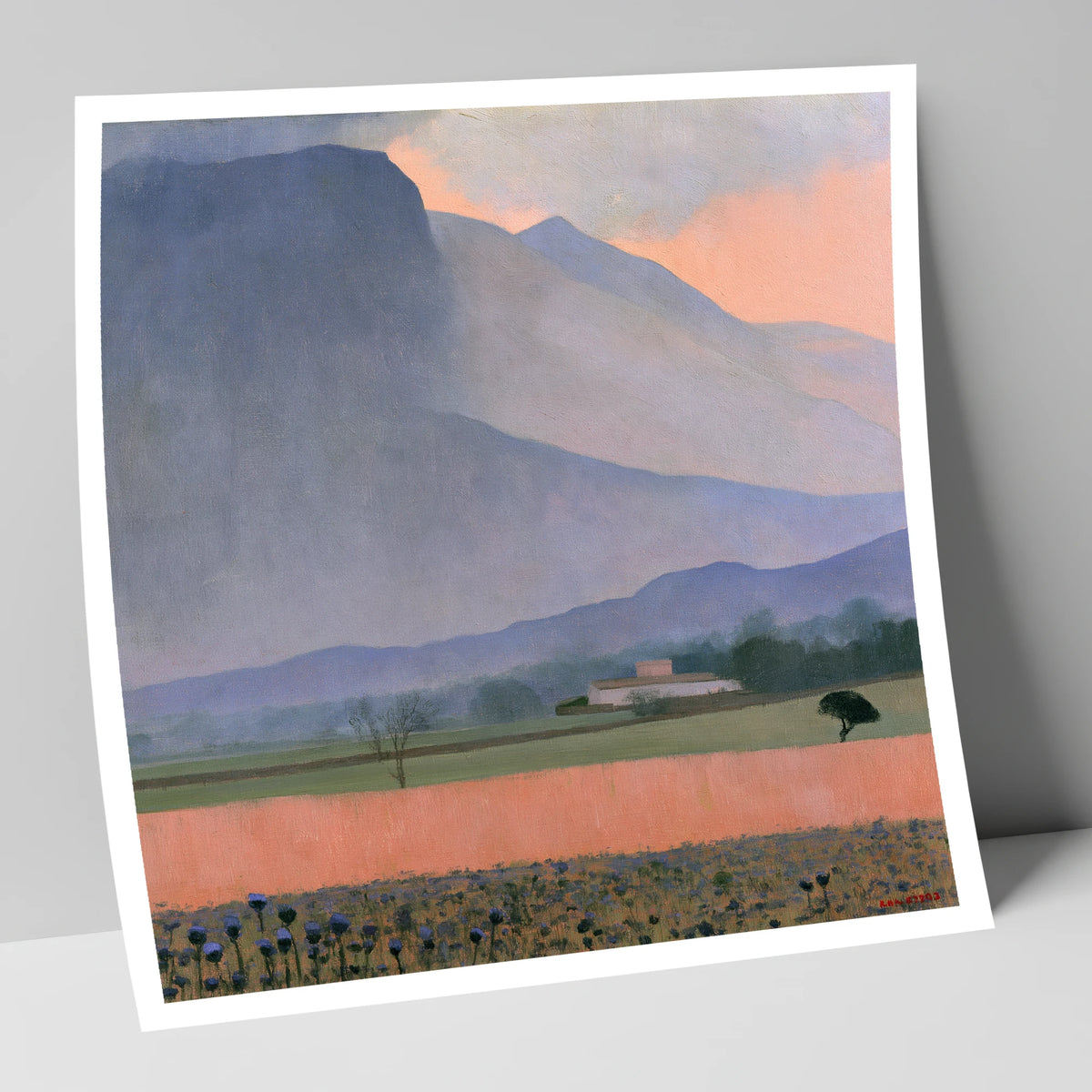 Passing Storm Over Slate Fells lake district sky art print