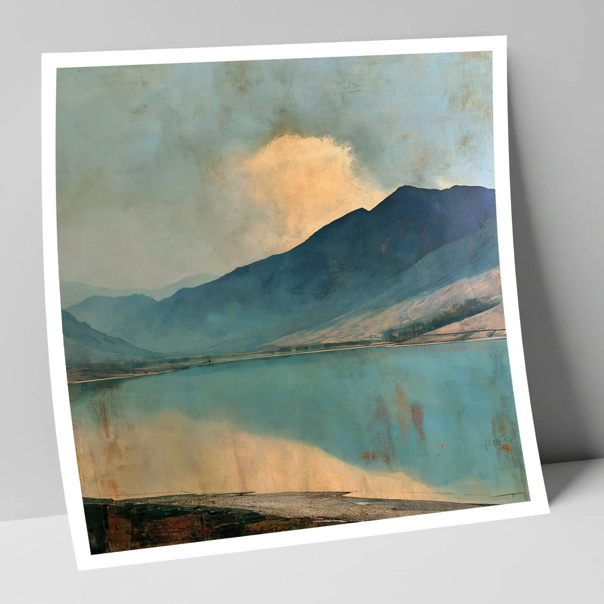 Cloud Break Over Crummock Water lake district lake art print