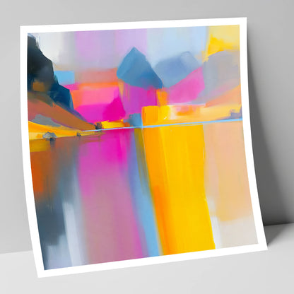 Vibrant Fells Above Loweswater lake district lake art print