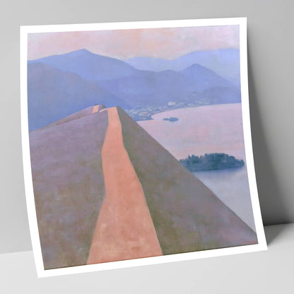 Cat Bells Path Above Derwentwater lake district fell art print