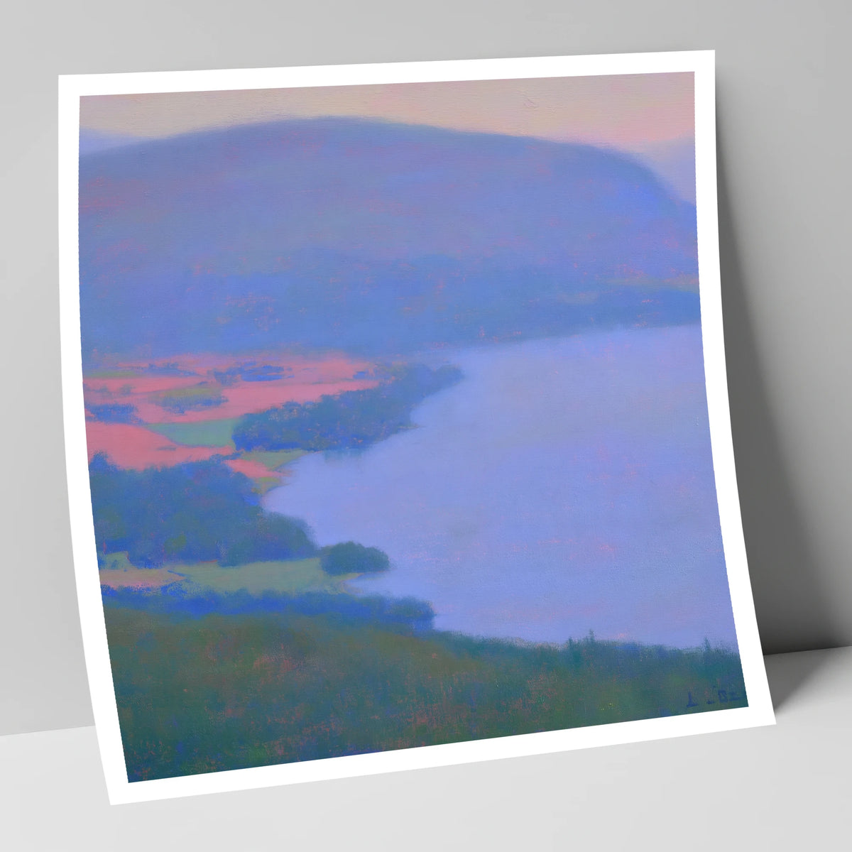 Pastel Skies Over Bassenthwaite Lake lake district lake art print