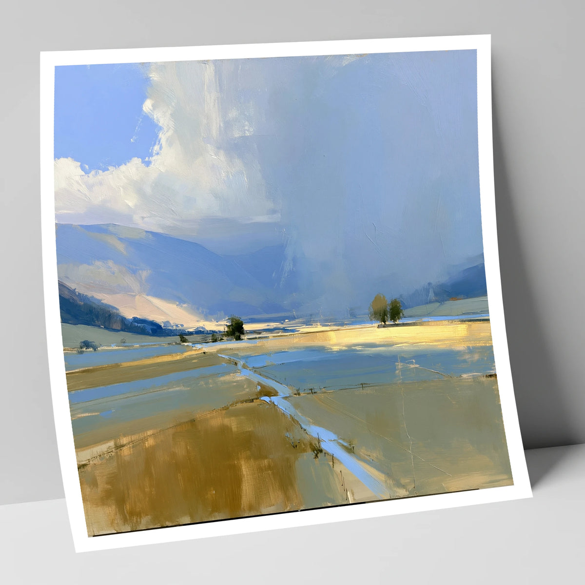 Storm Clouds Over Valley Fells lake district sky art print