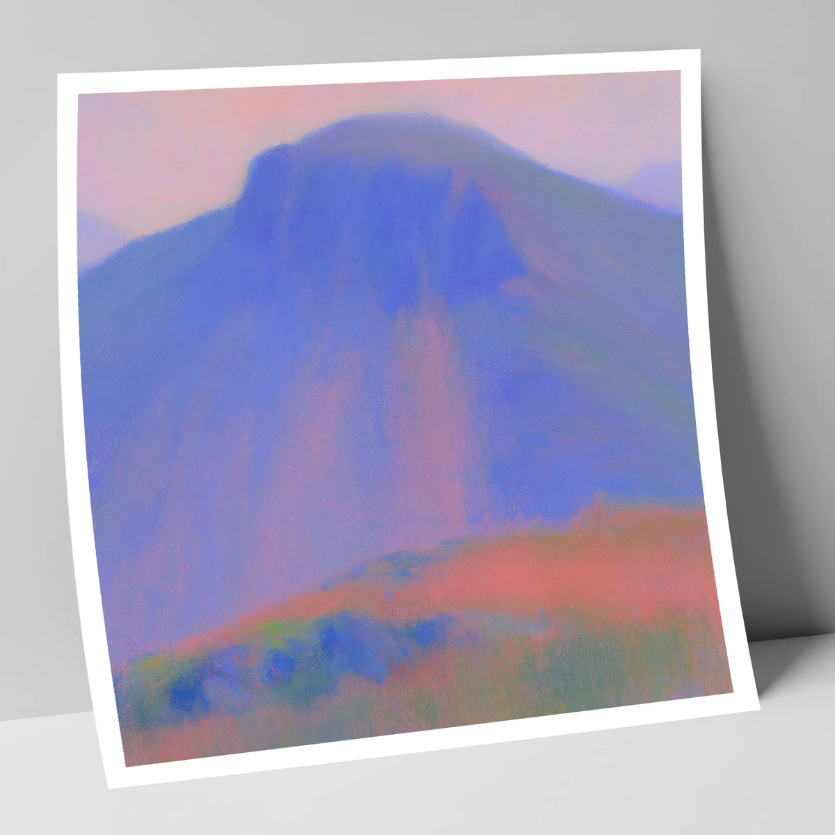 Great Gable at Twilight lake district fell art print