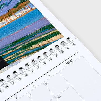 Ullswater 2027 wall calendar hanging in a corner